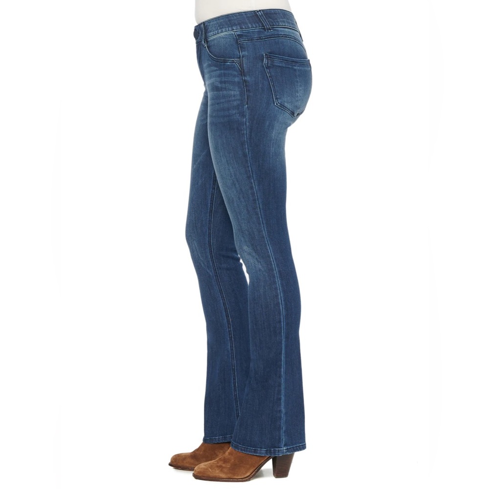 Democracy “Ab"solution® Itty Bitty Boot Blue Jeans with “Booty Lift”